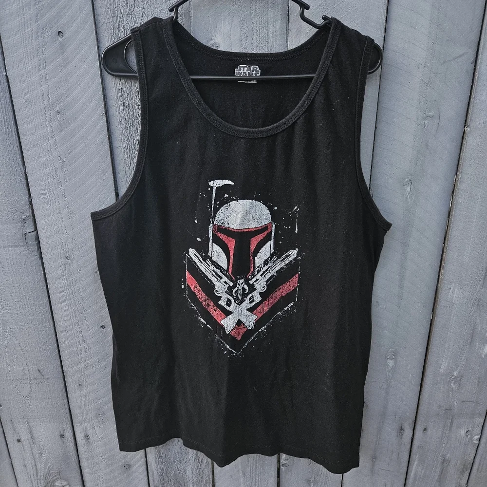 Star Wars Boba Fett Tank Top - Picture 1 of 5